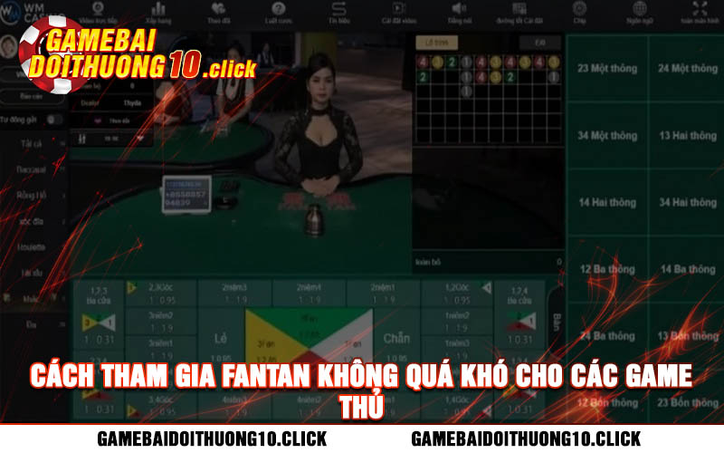 Cach tham gia Fantan khong qua kho cho cac game thu Cách tham gia Fantan không quá khó cho các game thủ