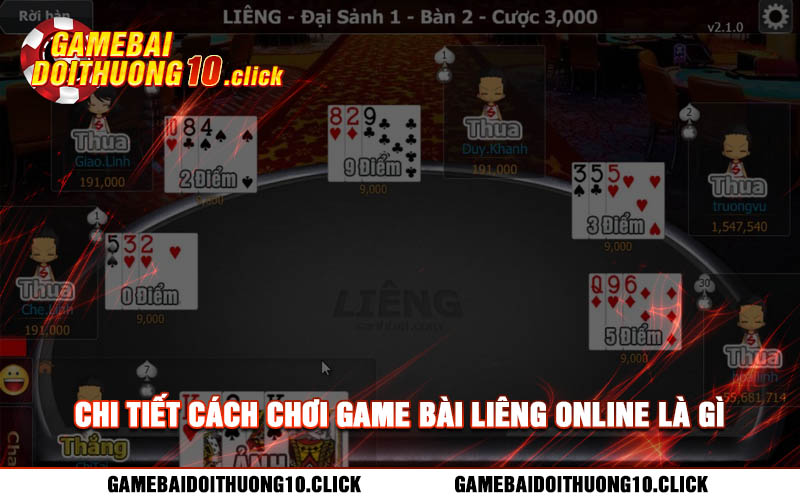 Chi tiet cach choi game bai lieng online la gi Chi tiết cách chơi game bài liêng online là gì