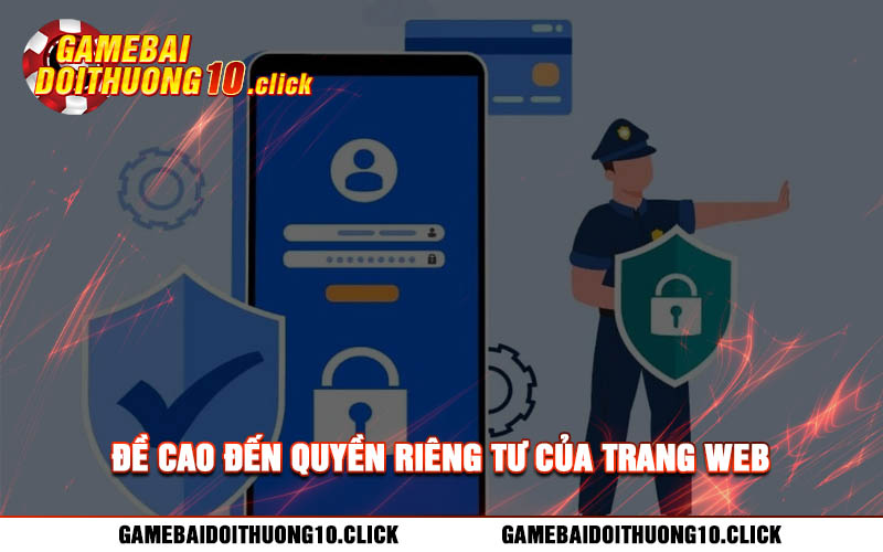 De cao den quyen rieng tu cua trang web Đề cao đến quyền riêng tư của trang web