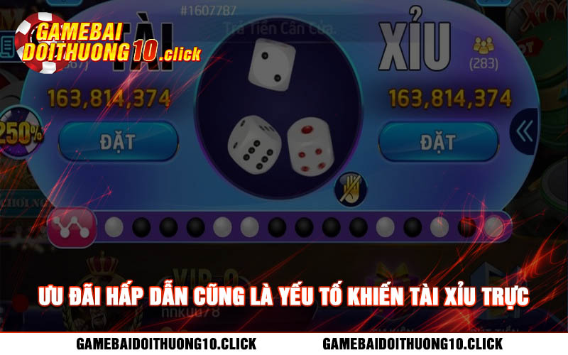 Uu dai hap dan cung la yeu to khien tai xiu truc tuyen duoc yeu thich Ưu đãi hấp dẫn cũng là yếu tố khiến tài xỉu trực tuyến được yêu thích