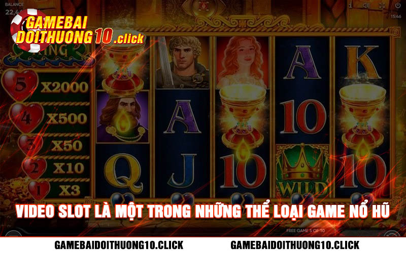Video slot la mot trong nhung the loai game no hu hien dai Video slot là một trong những thể loại game nổ hũ hiện đại